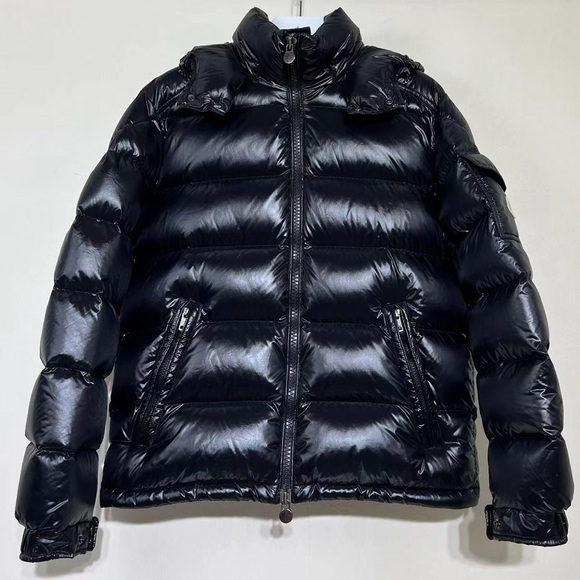Moncler Black Puffer Jacket - Picture 1 of 7